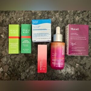 Strivectin Super-C Retinol Serum with 5 samples (Murad, Peach and Lily, etc)